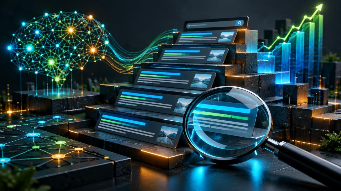 AI SEO in 2026: 9 Strategies That Actually Move Rankings — editorial guide cover by Socialfelio