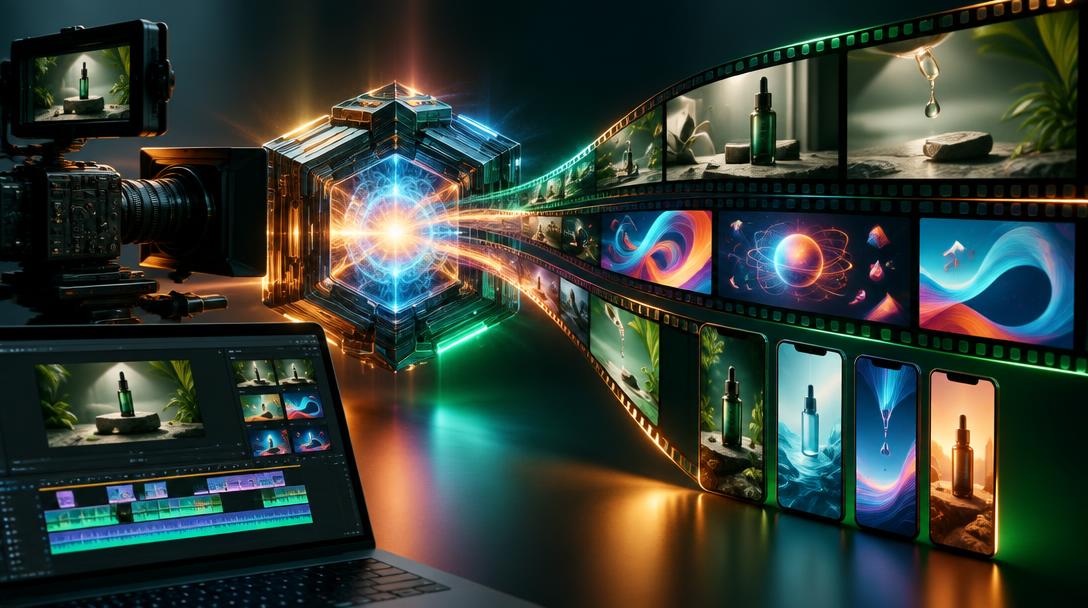 AI Video Generation for Marketing: What Works in 2026 — editorial guide cover by Socialfelio